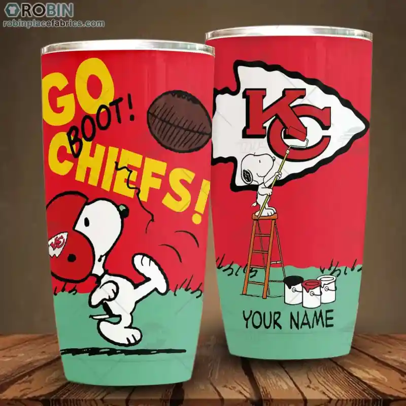 Kansas City Chiefs Personalized Tumbler