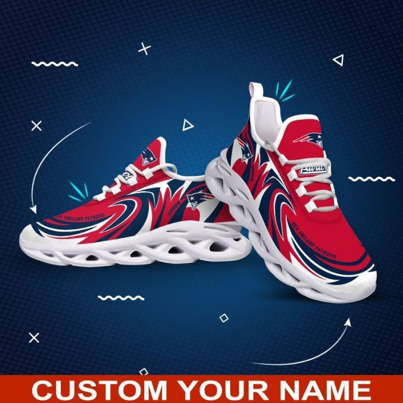 New England Patriots Yezy Running Sneakers