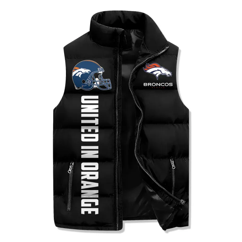 Stylish Puffer Jacket for Denver Broncos Fans