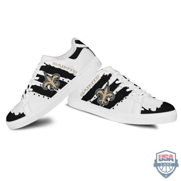 Custom Design on New Orleans Saints Sneakers