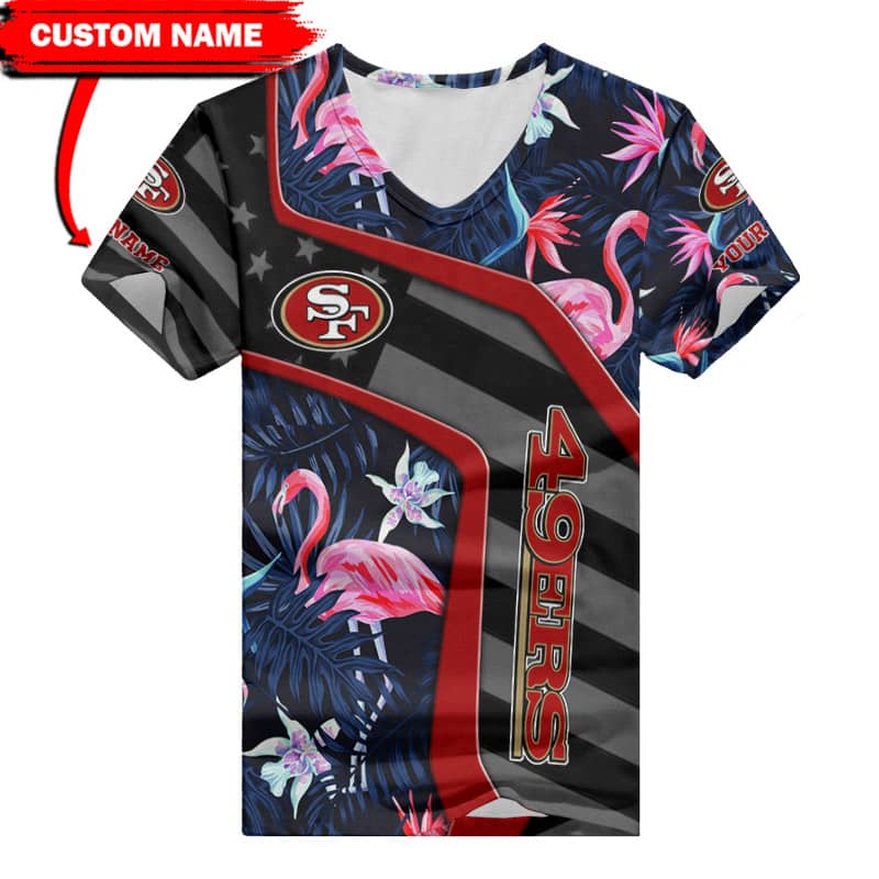 Front view of San Francisco 49ers T-shirt
