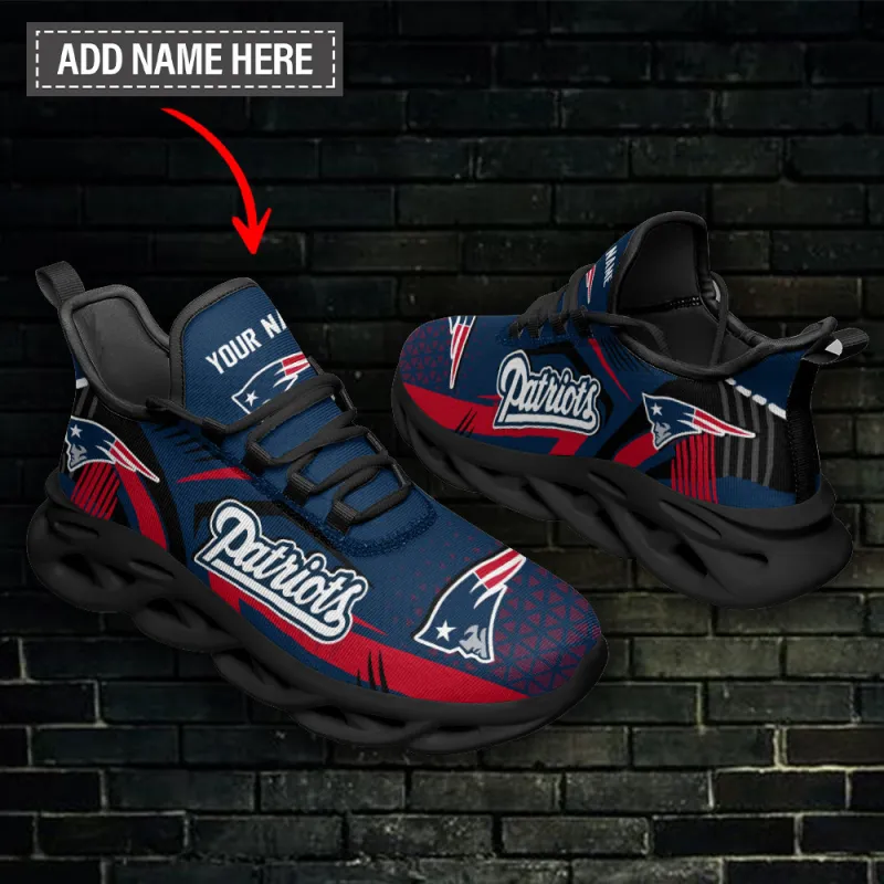 New England Patriots Yezy Running Sneakers