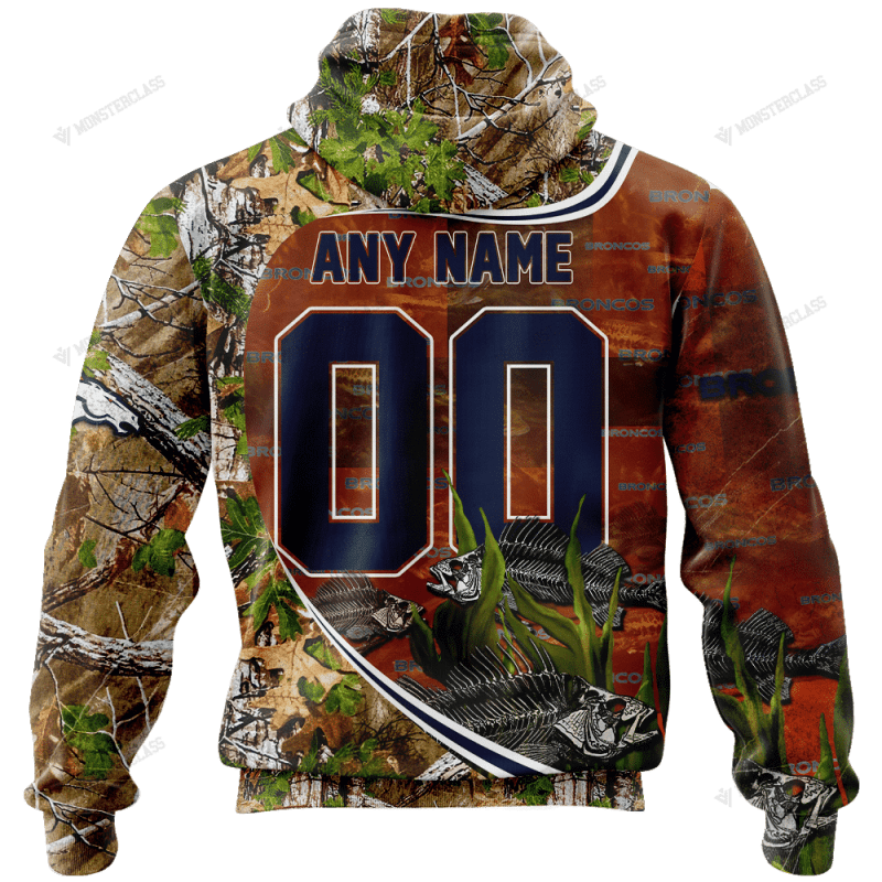 Denver Broncos All Over Print Hoodie
