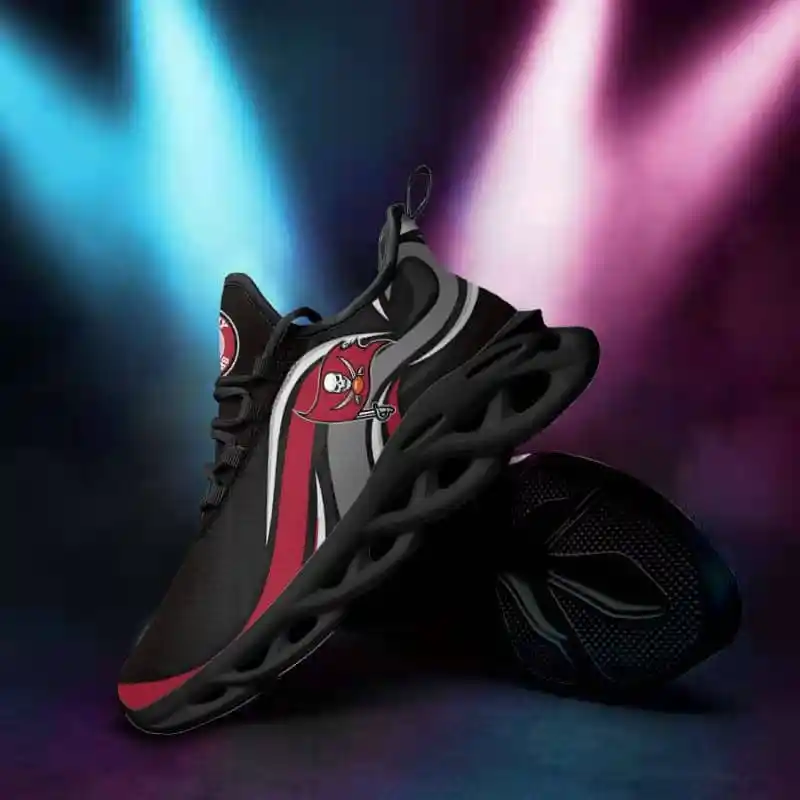 Tampa Bay Buccaneers Yezy Running Sneakers side view