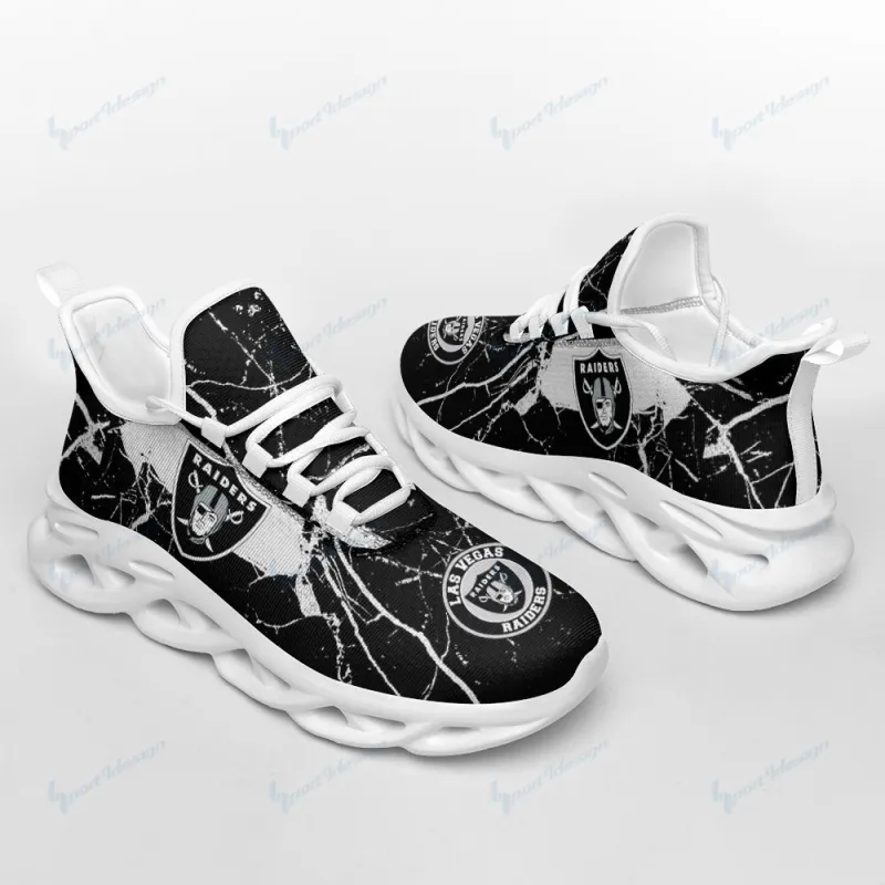 Las Vegas Raiders Yezy Running Sneakers