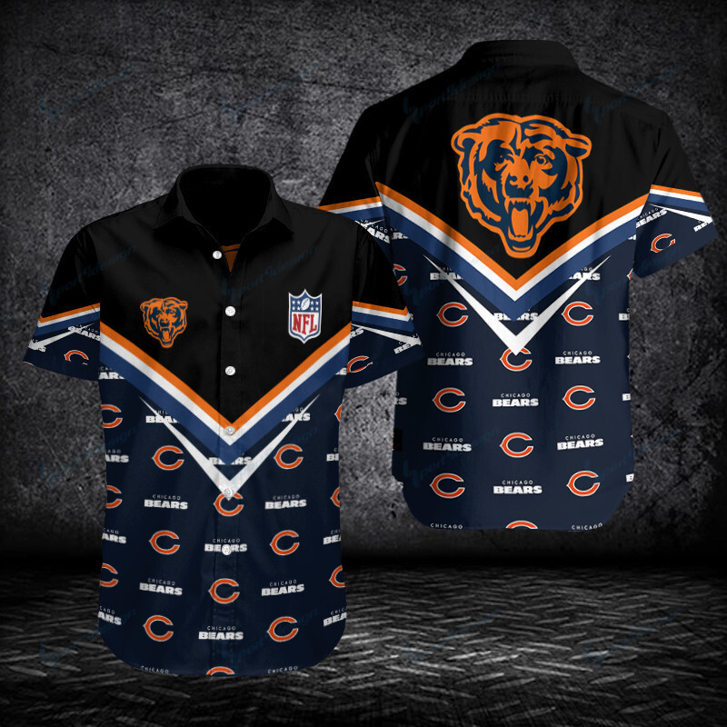 Chicago Bears Button Shirt Sizing Chart