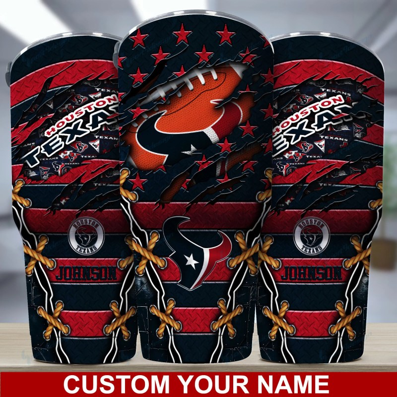 Houston Texans Personalized Tumbler