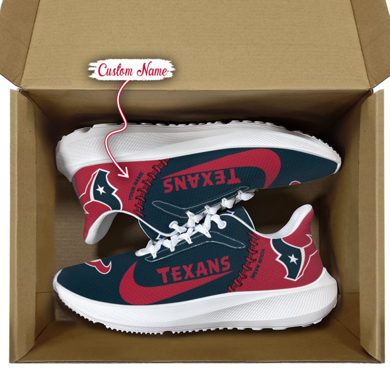 Houston Texans Patch Decor Shoes