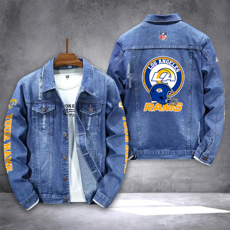 Los Angeles Rams Denim Jacket - Image 1