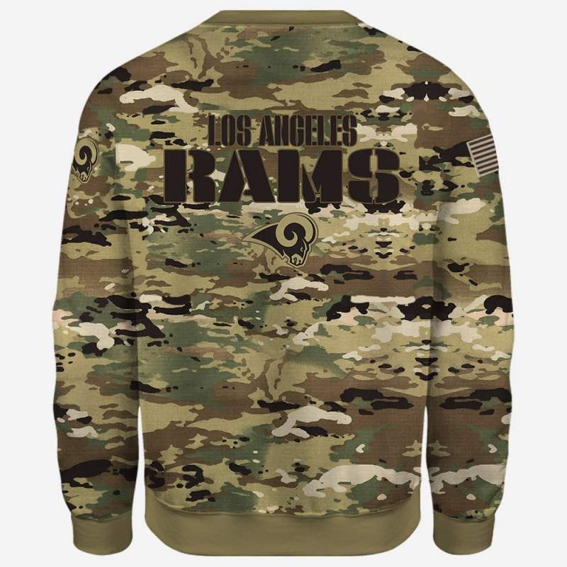 Los Angeles Rams Personalized Ugly Christmas Sweater