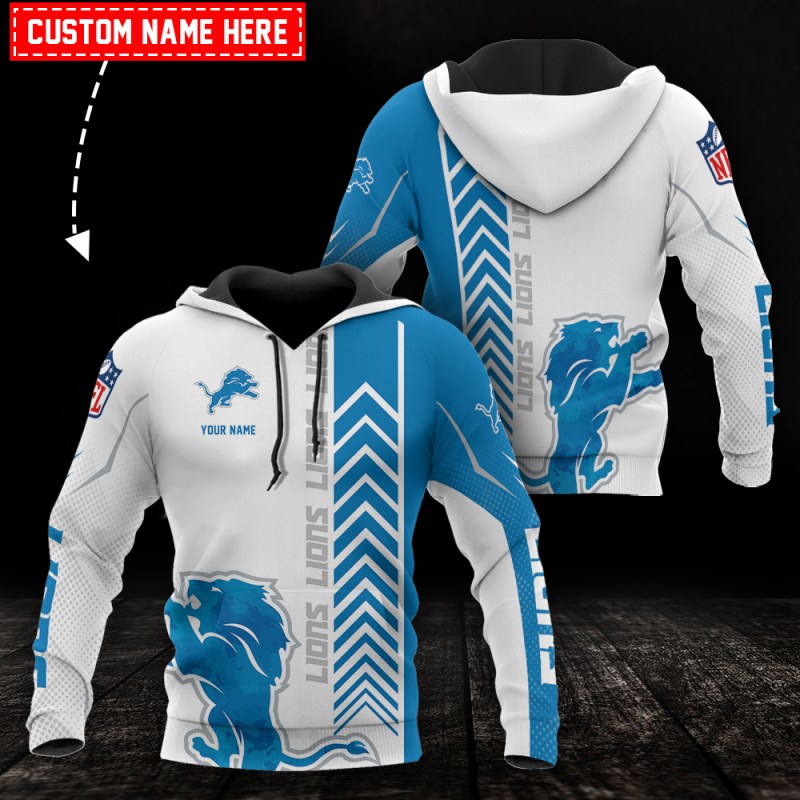 Detroit Lions Personalized Hoodie