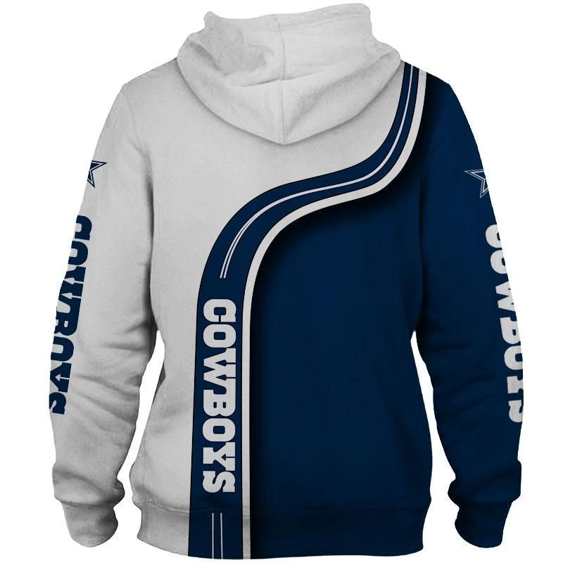 Dallas Cowboys VA Custom 1 Hoodie Side View