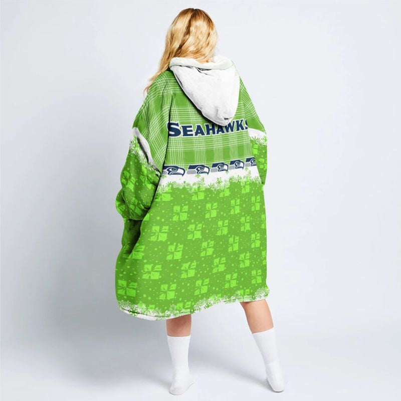 Seattle Seahawks Ugly Christmas Sweater Image 2