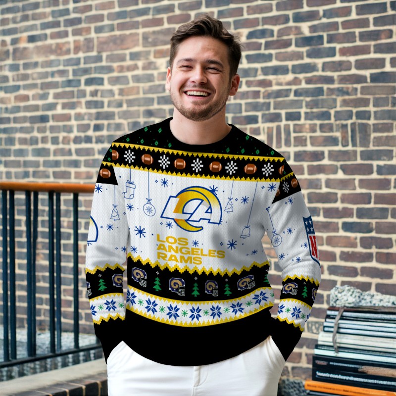 Los Angeles Rams Ugly Christmas Sweater 1