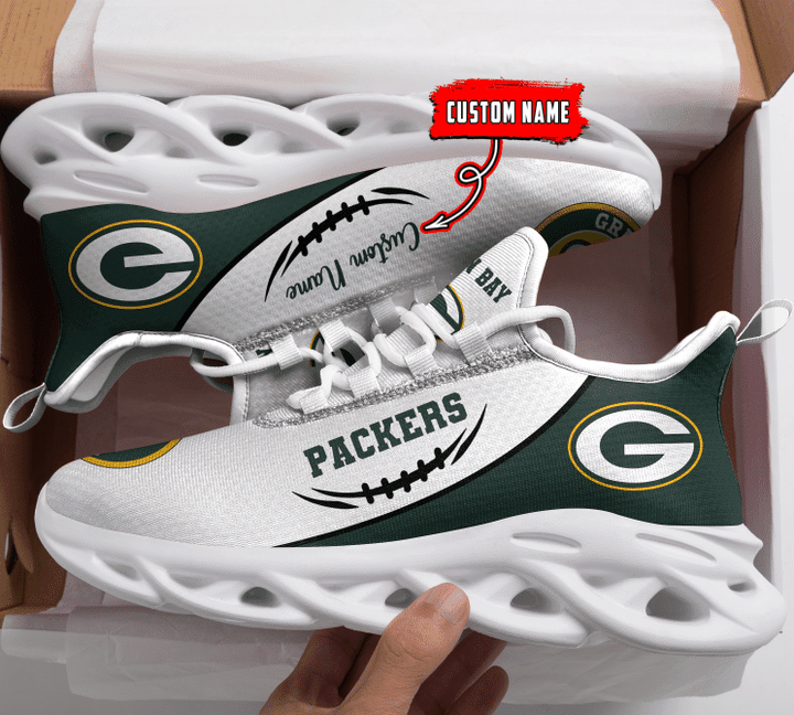 Green Bay Packers Personalized Yeezy Running Sneakers