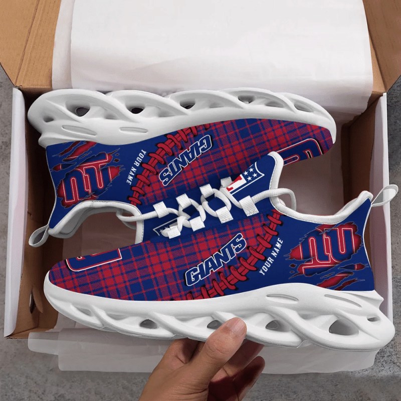 New York Giants Yezy Running Sneakers