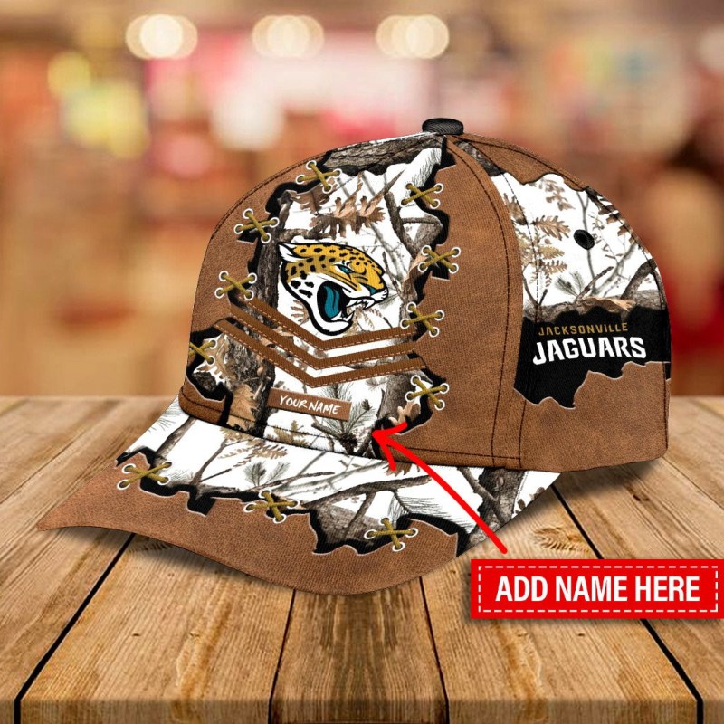Jacksonville Jaguars Personalized Classic Cap