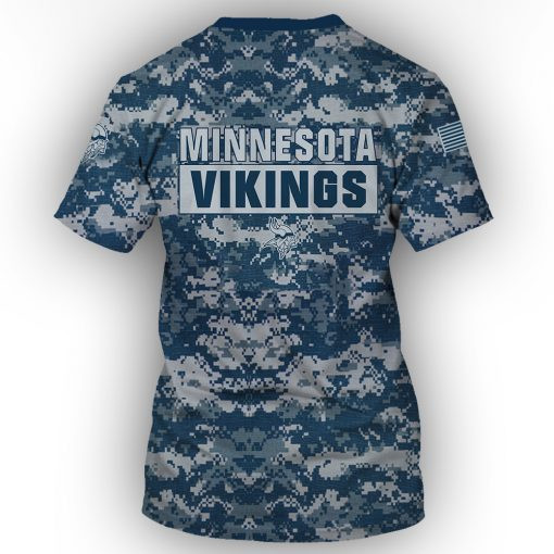 Minnesota Vikings Personalized All Over Printed Sweater Styled