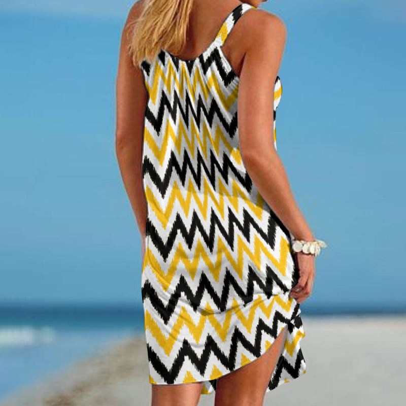 Pittsburgh Steelers Beach Dress Detail
