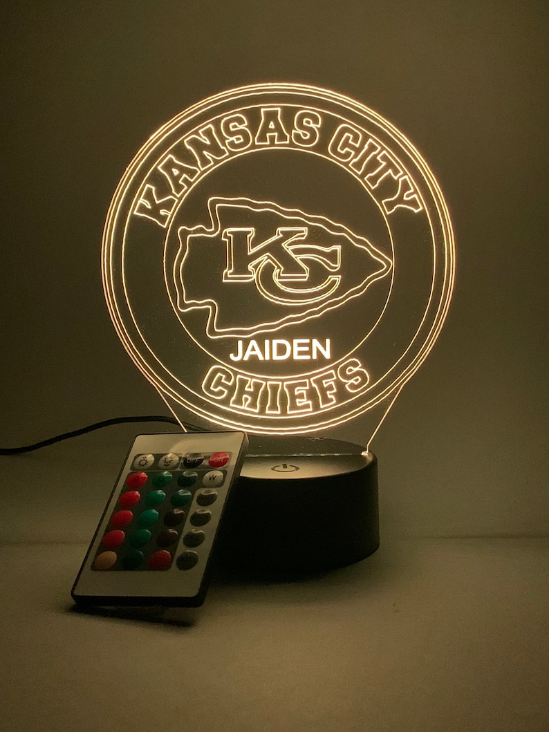 Kansas City Chiefs Lamp 9