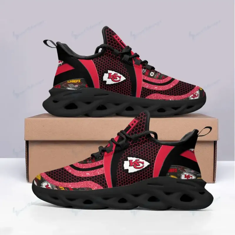 San Francisco 49ers Yezy Running Sneakers Top View