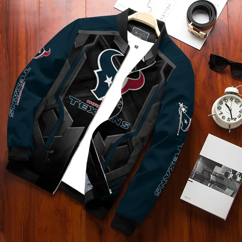 Houston Texans Bomber Jacket Front
