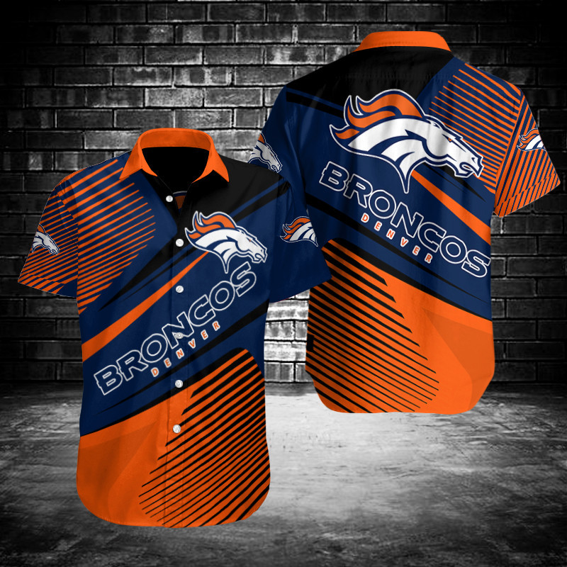 Denver Broncos Button Shirt Size Chart