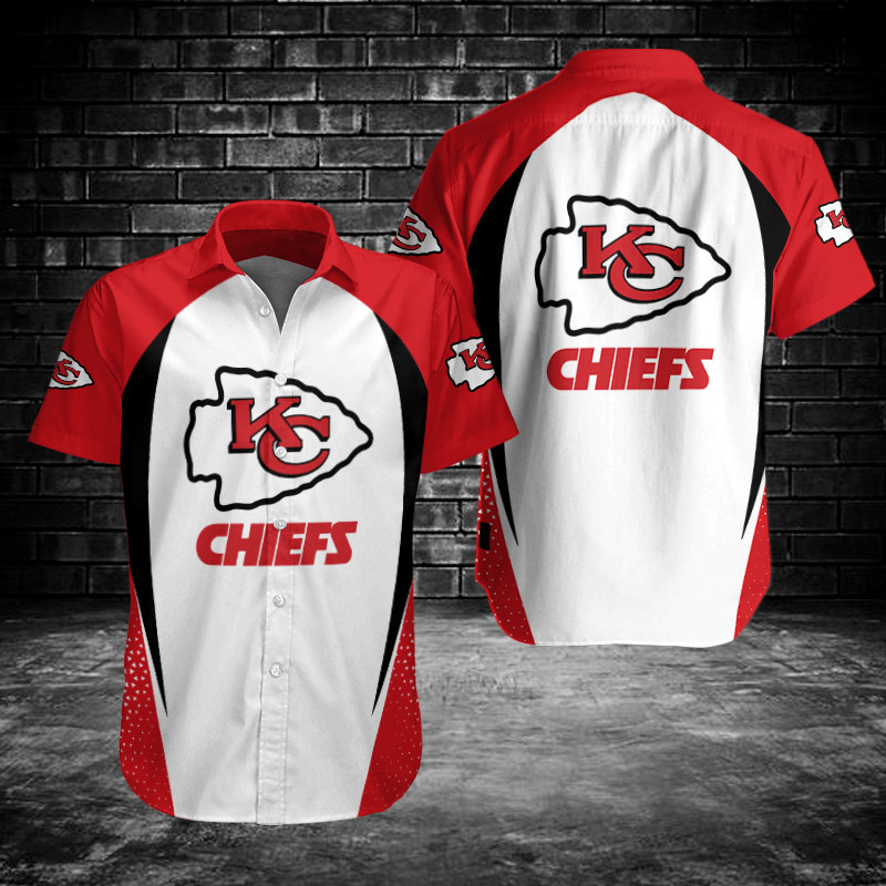 Sizing Chart for Kansas City Chiefs Button Shirt