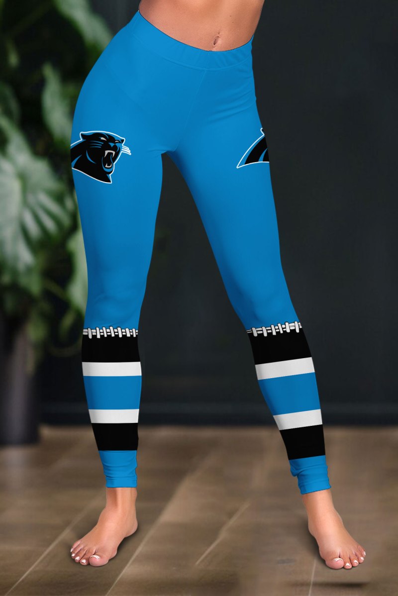 Carolina Panthers Leggings Back View