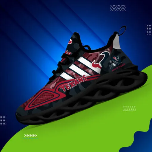 Houston Texans Personalized Sneakers - Stylish Design