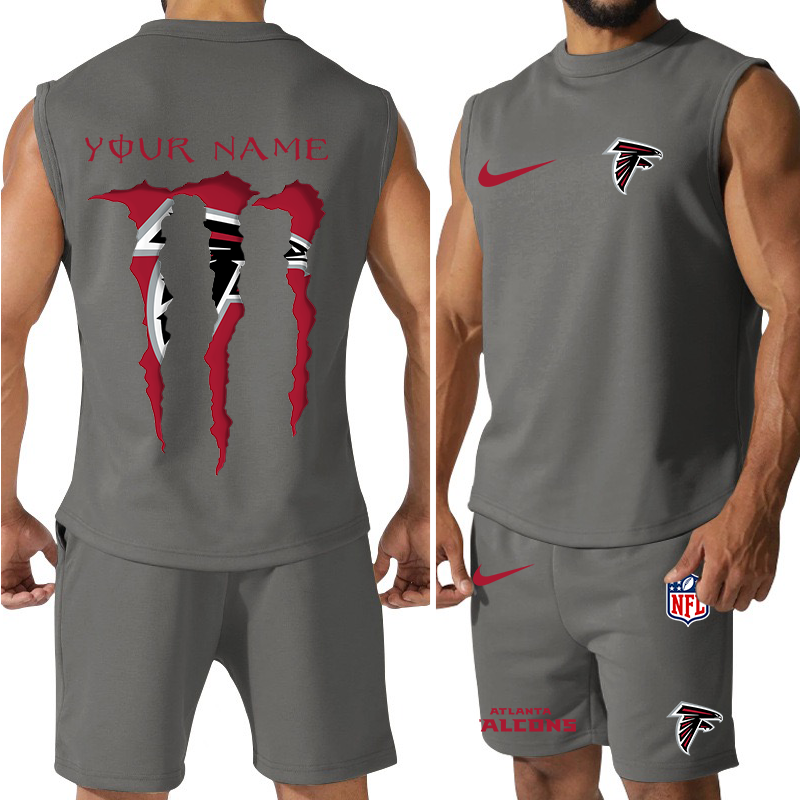 Atlanta Falcons Tank Top and Shorts 8