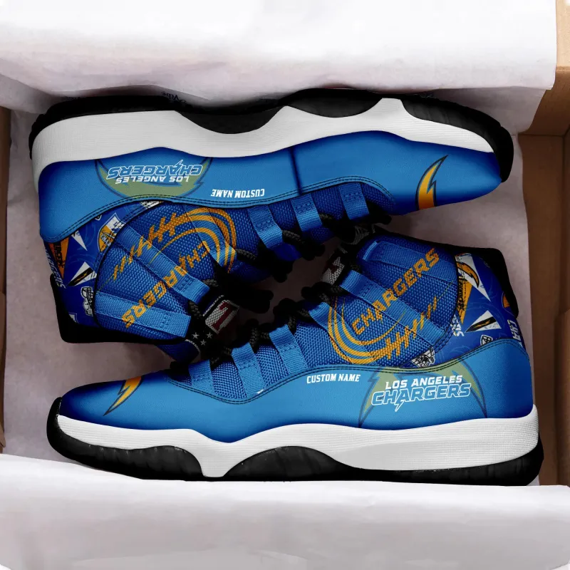 Stylish Chargers Football Sneakers