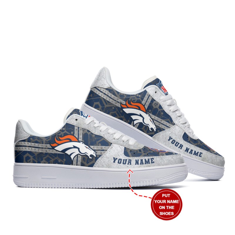 Personalized Denver Broncos Shoes