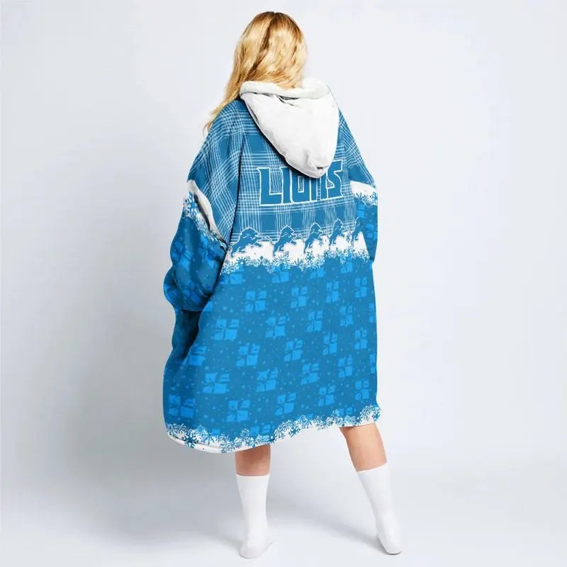 Detroit Lions Snug Hoodie - Inside View