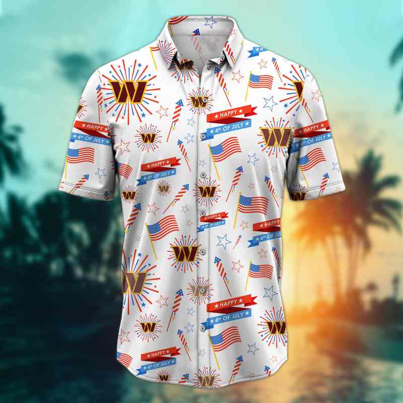 4th Of July Button Shirt Mockup