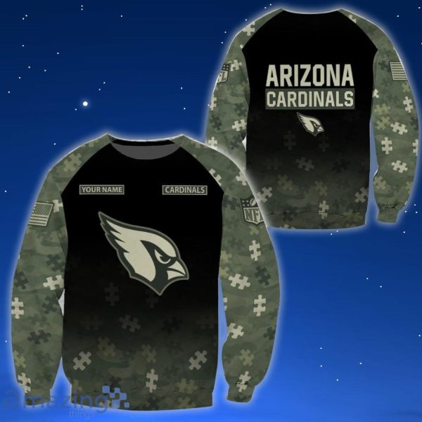 Arizona Cardinals All Over Printed Sweatshirt