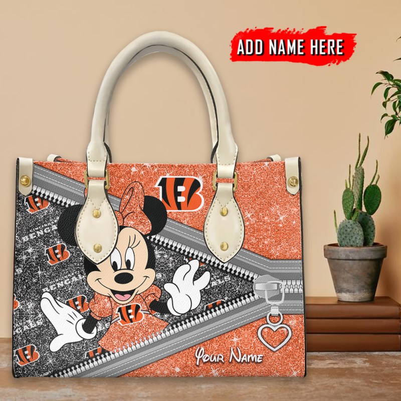 Cincinnati Bengals Hand Bag Detail