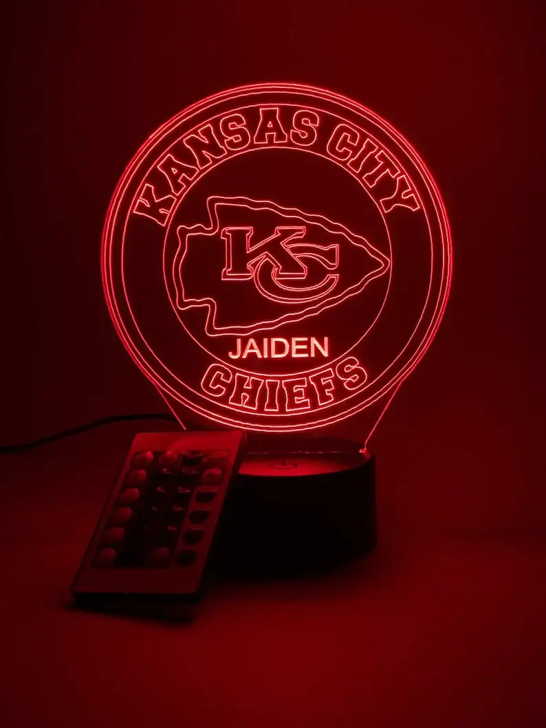 Kansas City Chiefs Lamp 1