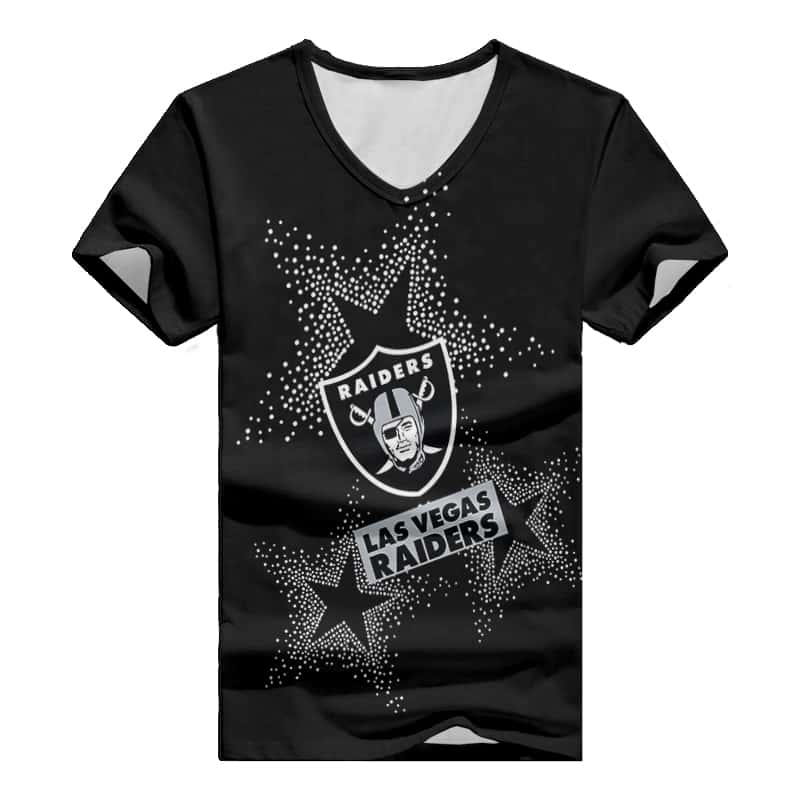 Las Vegas Raiders Women's V-neck T-shirt