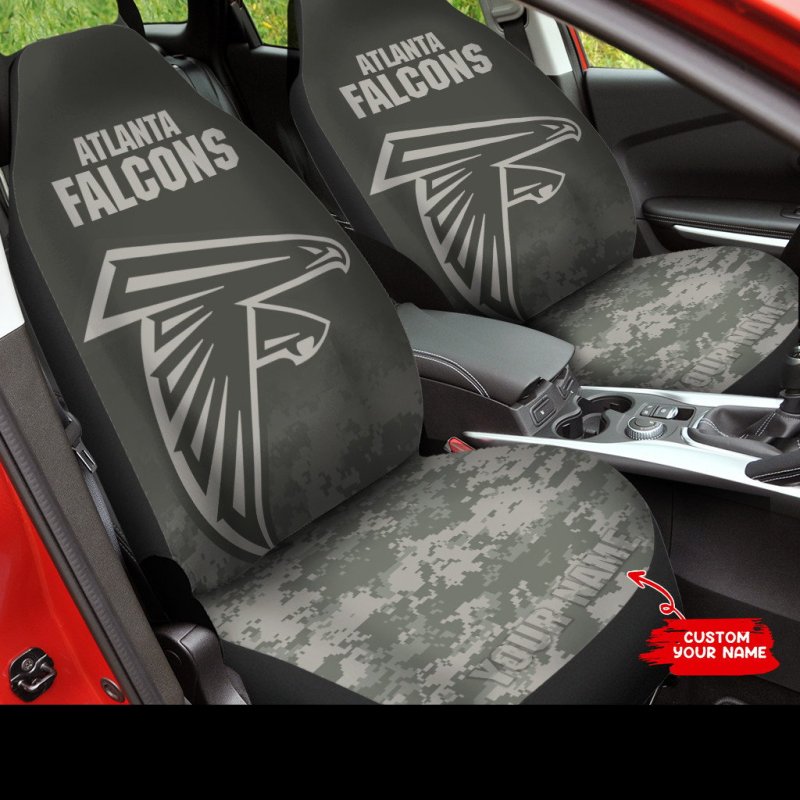 Atlanta Falcons Personalized Car Seat Cover