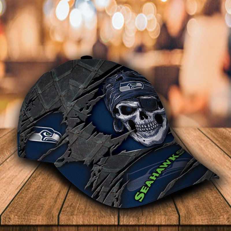 Seattle Seahawks Personalized Classic Cap