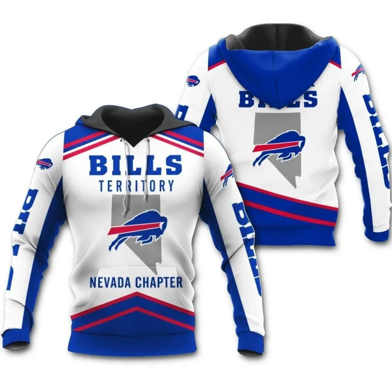 Buffalo Bills Territory Nevada Limited Edition Hoodie T-Shirt Sweatshirt Unisex Sizes