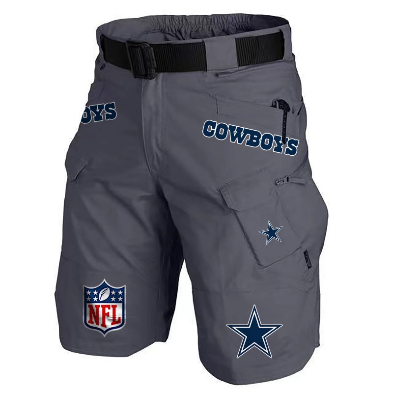 Grey Dallas Cowboys Shorts