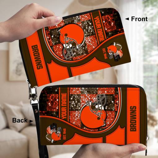 Cleveland Browns Women's Wallet Design