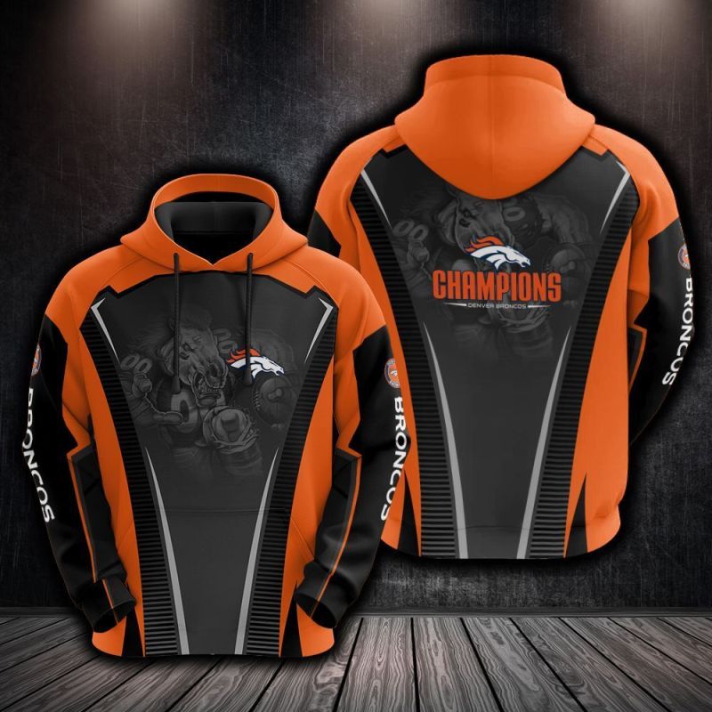 Denver Broncos Hoodie - Game Day Apparel