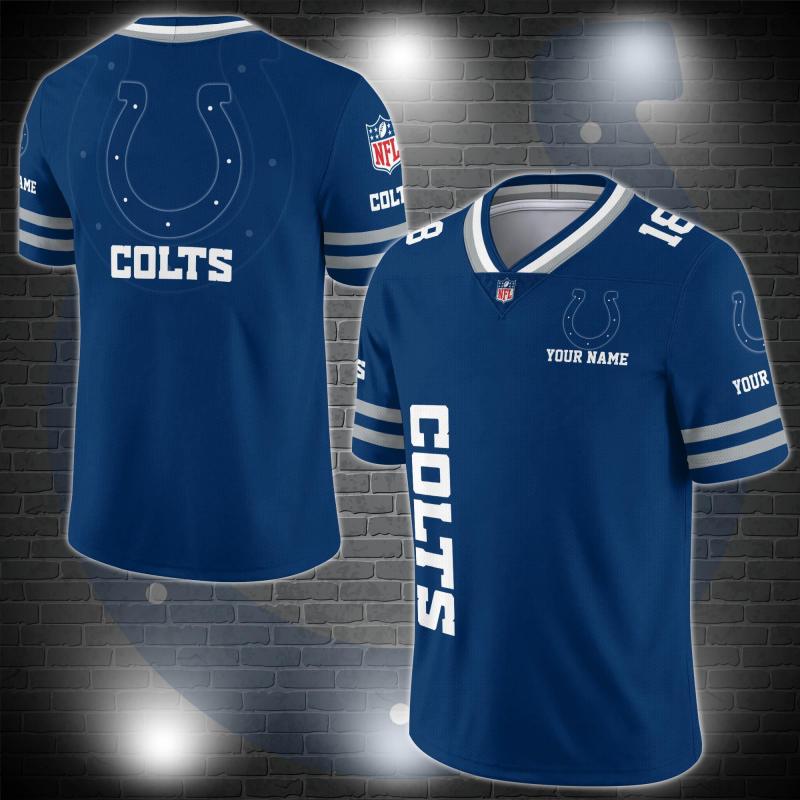 Indianapolis Colts Personalized V-neck Football Jersey