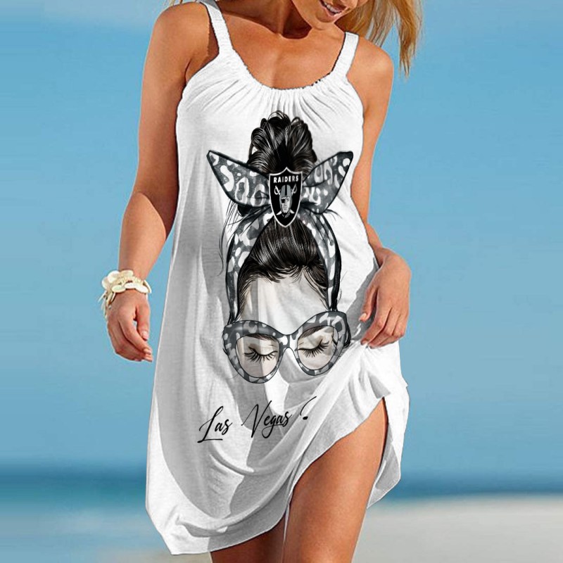 Las Vegas Raiders Beach Dress