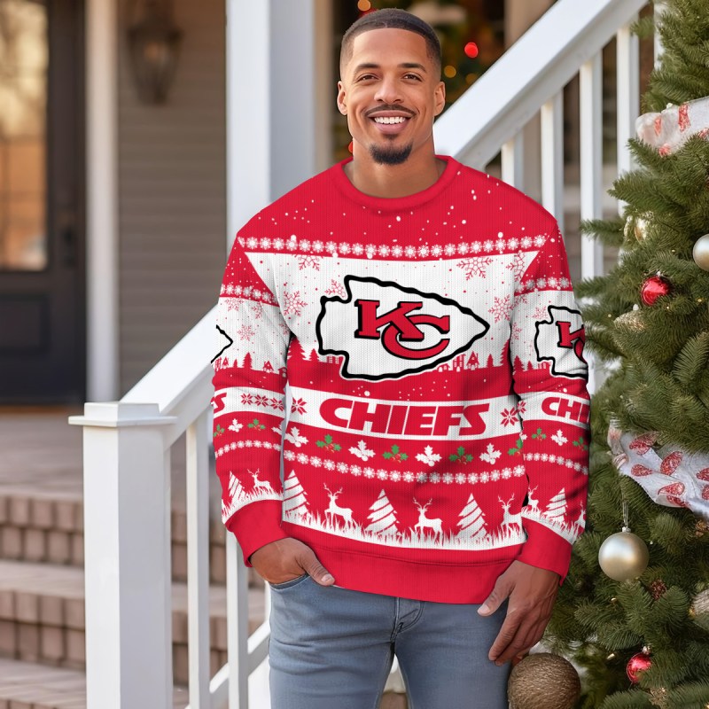 Kansas City Chiefs Ugly Christmas Sweater