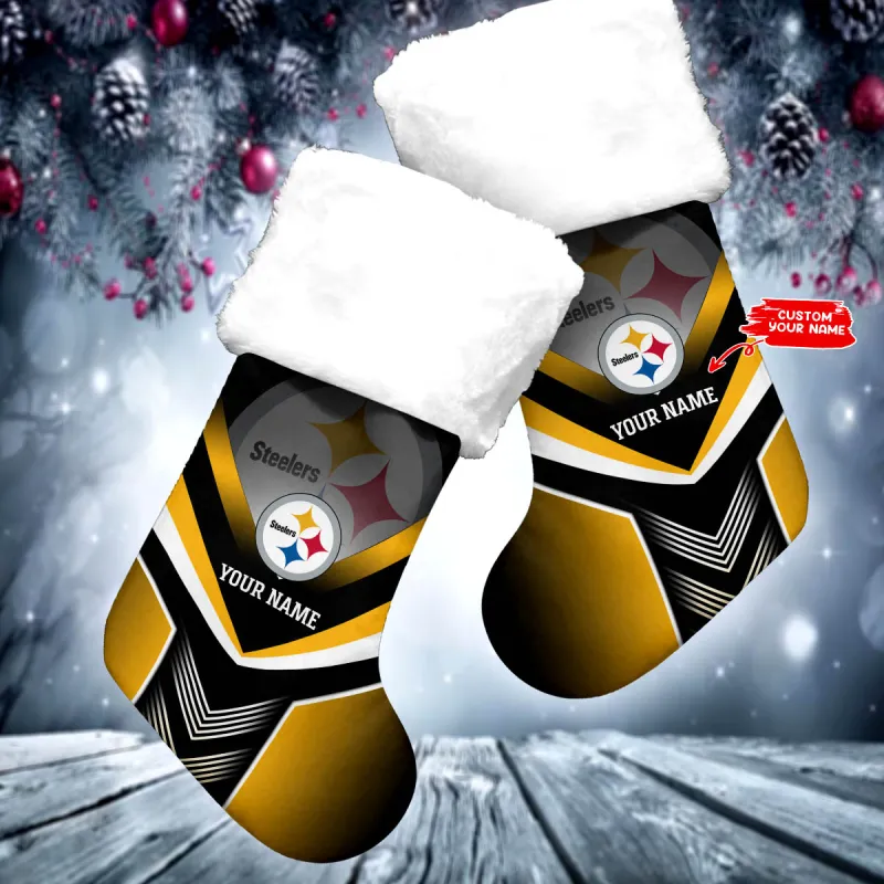 Pittsburgh Steelers Christmas Sock 2