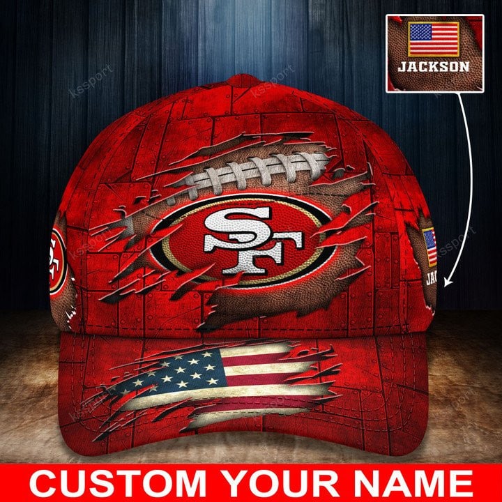 San Francisco 49ers Personalized Classic Cap